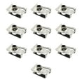 thumbnail image 4 of Colaxi 10Pcs U Type Clips with Thread Stainless Steel Portable High Hardness Sturdy U Type Clip Nut for Motorcycle Scooter Car M4, 4 of 7