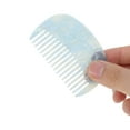 thumbnail image 2 of Peines de Dientes Anchos Unique Bargains para Mujeres, Peine de Tamaño de Bolsillo Anti-Estático para Cabello Rizado Grueso, Peine de Viaje, Mini Peine Retro de Dientes Anchos para Húmedo y Seco Azul, 2 of 7