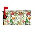thumbnail image 2 of Daiia Mushrooms Gnomes Mailbox Cover , Magnetic Welcome Mailbox Wraps Post Letter Box Cover for Garden Yard Home Decor-21x18 in, 2 of 9