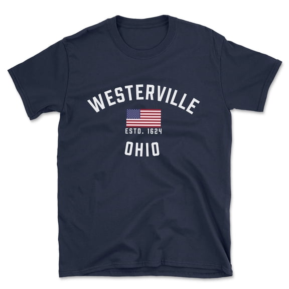 Westerville Ohio Patriot Men's Cotton T-Shirt