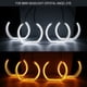 thumbnail image 1 of Gwong Autos Faro del ojo del Ángel LED de 4pcs con el control remoto compatible con Bluetooth para BMW F30 F32 Gwong 24008497, 1 of 7