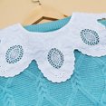 thumbnail image 6 of Petals Shaped Lace for Doll False Collar Ladies Shawl Wrap Detachable Embroidered Sunflower Mini Cape Clothes Accessorie, 6 of 8