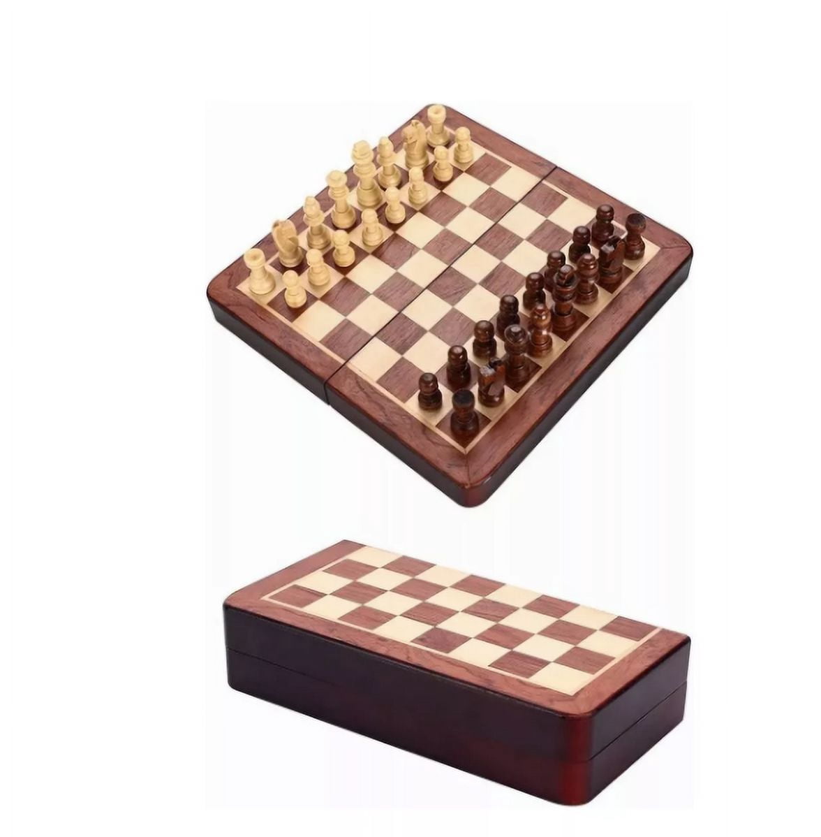 Diealles Shine Ajedrez De Memoria De Madera – Juego De Memoria Y Habilidad Con 24 Clavijas Y Dado Para Niños De 3 A 99 Años