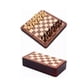 thumbnail image 1 of Ajedrez Profesional Artesanal Palo De Rosa Plegable Madera, 1 of 4