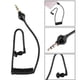 thumbnail image 4 of Radiación anti del tubo de aire del auricular con cable monoaural negro del teléfono móvil en el auricular estéreo del oído, 4 of 5