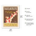 thumbnail image 2 of Folies-Bergére - Every Evening (Tous les Soirs) - Vintage Cabaret Casino Poster by Maurice Biasis c.1895 - Fine Art Matte Paper Print (Unframed) 20x26in, 2 of 4