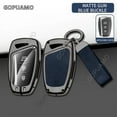 thumbnail image 6 of Key Case Cover For Hyundai G 3 buttons Grandeur HG Sedan Genesis G80 Santa Fe 3DM Grand Santa Fe 2018 IX45 EQUUS Azera, 6 of 25