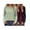 Black/Maroon/Light Green, variant on 3 Pack Long Sleeve Shirts for Women Crewneck Thermal Tops Casual Base Layer Undershirts Fall Trendy Basic Tees