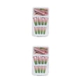 thumbnail image 2 of Vogacara 1 Juego de prensa de punta francesa en las uñas, brillo degradado, puntas de uñas artificiales Extra largas, regalos de bailarina para niñas tipo 9 Pegamento 2g, gelatina 24 piezas 2piezas Vogacara  CBP262187, 2 of 5