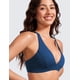 thumbnail image 4 of Top Deportivo CRZ YOGA Butterluxe Escote Profundo en V Sin Aros Azul Marino M, 4 of 5
