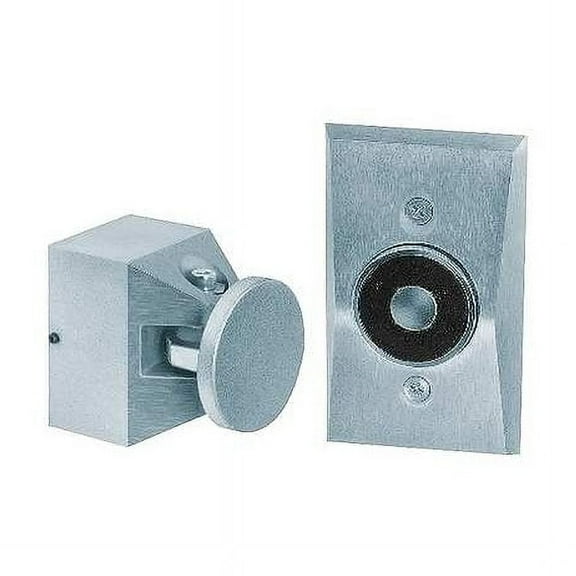 Electromagnetic Door Holder,Flush Wall Mounted, Aluminum