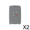 thumbnail image 1 of 2x Car Key Case Key Fob Cover Silicona Protector único 4 Botones Regalos Accesorios para El Automóvil Reemplazo Regalo de Cumpleaños Llaveros Car Key 2 piezas, 1 of 8