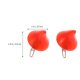 thumbnail image 5 of 2 piezas de horquillas de Halloween resina estéreo diablo cuernos horquilla pasadores para el cabello sombreros para fiesta rojo, 5 of 6