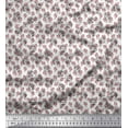 thumbnail image 1 of Soimoi Japan Crepe Satin Fabric Floral Shirting Decor Fabric Printed Yard 42 Inch Wide, 1 of 1