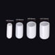 thumbnail image 3 of Tapones redondos de goma Uxcell 40pcs 1/8" 1/4" 3/8" 1/2" Protector de tornillo para tornillo, perno, tubo, 3 of 5