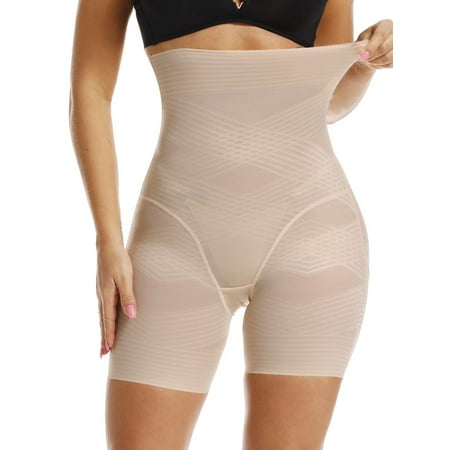 

Seamless High Waist Girdle Tummy Control Shapewear Panties Thigh Slimmer Control Shorts for Under Dresses