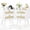 White, variant on Nightstands Set of 2 with Charging Station, Modern Boho Rattan Bedside Tables with 2 Drawers, Solid Wood Legs, Open Storage End Tables for Bedroom Living Room Dorm – Natural