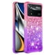 thumbnail image 2 of Funda para Xiaomi Poco X4 Pro 5G Transparente con Brillos Carcasa Protectora Antigolpes con Glitter Brillante, 2 of 5