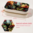 thumbnail image 5 of Chameleon Velvet Portable Storage Box with Removable Compartment: Display Case, Jewelry Box, and Jewelry Stand - Gift, 5 of 7