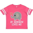 thumbnail image 3 of Inktastic My Mawmaw Loves Me Grandchild Boys or Girls Toddler T-Shirt, 3 of 5