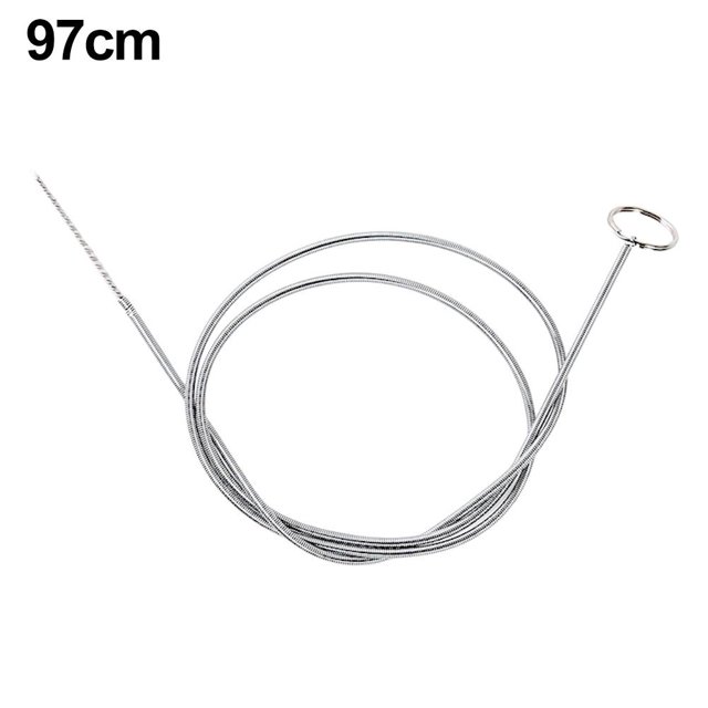 Herramienta para quitar dragado de drenaje, reutilizable, flexible para frigorífico (97 cm)