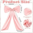 thumbnail image 3 of 1 Butterfly Wedding Birthday Party Decoration Large Bow for Room Decor 40X24 Inches Satin Ribbon Tie Birthday Decorations Giant Hanging Wall Decor for Ballerina Girls, 3 of 9