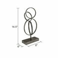 thumbnail image 7 of Keya Abstract Metal Sculpture, 7 of 7