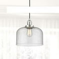 thumbnail image 6 of 201C-BAB-G74-L-Innovations Lighting-X-Large Bell-1 Light Mini Pendant in Industrial Style-12 Inches Wide by 8 Inches High   Black Antique Brass Finish, 6 of 7