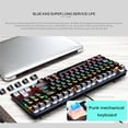 thumbnail image 4 of Teclado Mecánico Punk K550 87 Teclas Teclado Mecánico Green Shaft Gaming Office Notebook Teclado Profesional Kearding EL013763-01, 4 of 6