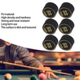 thumbnail image 3 of Pool Cue Tips Professional Multi Layers Billiard Pool Cue Tips Replacement for Pool Cues and Snooker 14mm Black 6pcs, 3 of 7