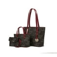 thumbnail image 6 of MKF Collection Aylet Tote Bag with Mini Handbag and Wristlet Pouch 3 Pieces Set by Mia K., 6 of 9