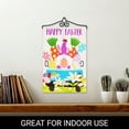 thumbnail image 5 of G128 2sets: 14" Flag Wall Hanger & 12"x18" Double Sided Gnome in Truck Easter Garden Flag Outdoor, 5 of 8