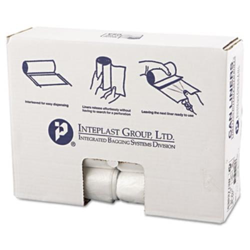 Integrated Bagging Systems S303713N High-density Can Liner, 30 X 37, 30gal, 13mic, Clear, 25/roll, 20 Rolls/carton