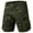 Army Green, variant on COSFO Cargo Men's Shorts Camouflage Green Comfort Waist Casual Shorts Work with Multi-Pocket Loose Shorts