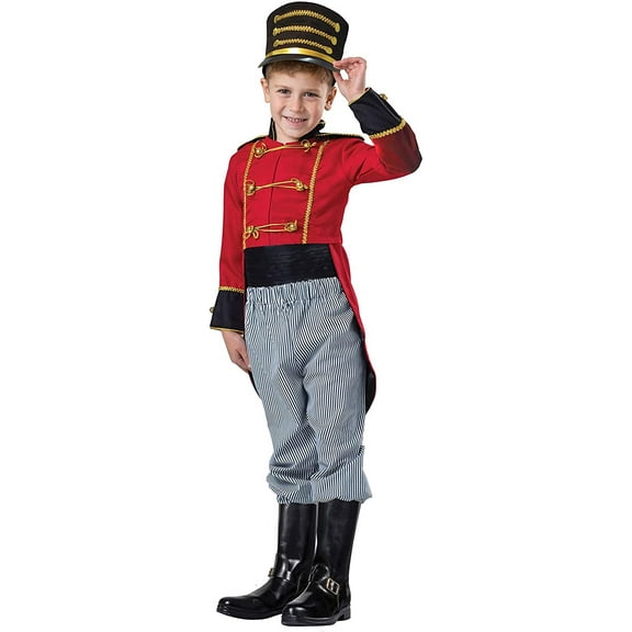 Dress-Up-America Nutcracker Toy Soldier Uniform Costume for Kids