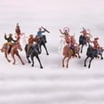 thumbnail image 4 of Paquete de 8 Figuras de vaquero occidental Hugo con caballos, 4 of 10