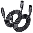 thumbnail image 1 of Cable de micrófono Matters XLR a XLR, paquete de 2 unidades, 1 of 7