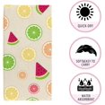 thumbnail image 3 of Hand Bath KitchenTowels Face Terry Towel Cute Tropical Fruits Decor Washcloth Bathroom Towels Soft Quick Dry 30 X 15 inch, 3 of 6