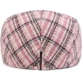 thumbnail image 3 of CoCopeaunts Newsboy Hats for Women Beret Cap Vintage Artist Painter Beret Hat Retro Adjustable Ivy Flat Cap Plaid Cabbie Hat, 3 of 8