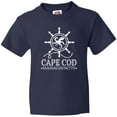 thumbnail image 3 of Inktastic Cape Cod Massachusetts Nautical Youth T-Shirt, 3 of 5