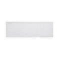 thumbnail image 3 of Madison Park Signature 24x72" Transitional Cotton Reversible Bath Rug in White, 3 of 9