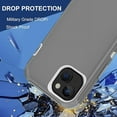 thumbnail image 3 of Entronix Heavy Duty Case Designed for iPhone 15 Shockproof Triple Layer Rugged Case, Gray, 3 of 6