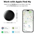 thumbnail image 2 of 2PCS Bluetooth Tracker, Smart Air Tracker, Key Finder and Item Locator Works with Apple Find My (iOS Only), withKey Ring, Tracker Tag for Keys/Luggage/Wallet, etc., 2 of 6