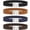 Black+Brown+Blue+Khaki, variant on 4 Packs Women's Stretch Belts Skinny Waist Belt with Silver Buckle for Dresses Jeans