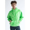 thumbnail image 3 of Ragstock Lime Green Tie Dye Hoodie, 3 of 4