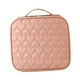 thumbnail image 3 of Bolsa organizadora de maquillaje, bolsa de cosméticos multiusos con asa de transporte y divisores Rosa, 3 of 9