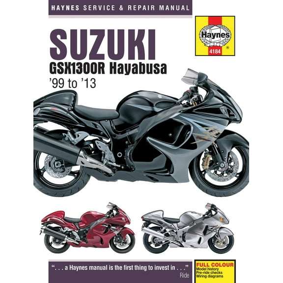 Suzuki GSX1300R Hayabusa (99-13) Haynes Repair Manual ^