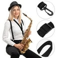 thumbnail image 4 of Shisuyan Sangle de Cou pour Saxophone Alta Sangle de Cou Réglable pour Clarinette Harnais de Saxophone, 4 of 8