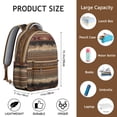thumbnail image 2 of Antique Lovers Style Student’s School Backpack, Durable Composite Oxford Cloth with Faded Vintage Patterns, Adjustable Shoulder Straps, Comfortable Padding, Large Capacity, 2 of 6