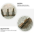 thumbnail image 3 of MasteelfCA 5pcs Bookbinding Extension Posts Photo Albums Extra Posts Screw Long Posts, 3 of 9
